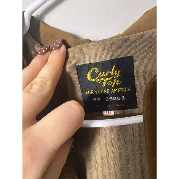 Vintage Brown Suede Fringe Jacket Boho Western 80s 70s Festival - Picture 12 of 14